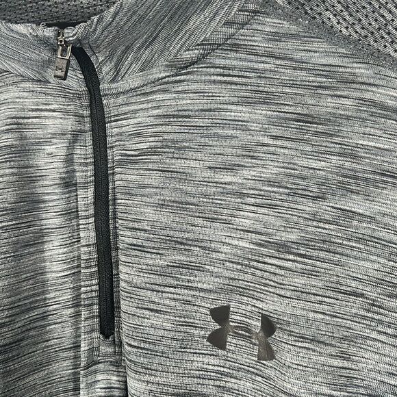 🔥 UNDER ARMOUR HeatGear Threadborne Quarter Zip Lightweight Sweatshirt - Sz XL - Picture 4 of 8